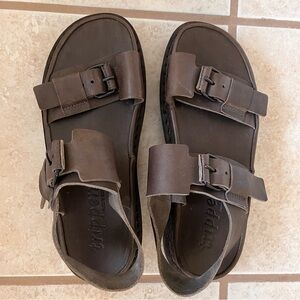 Trippen Review Brown Leather Sandals